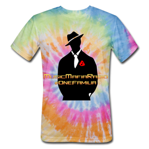 Music Mafia Radio Unisex Tie Dye T-Shirt - rainbow